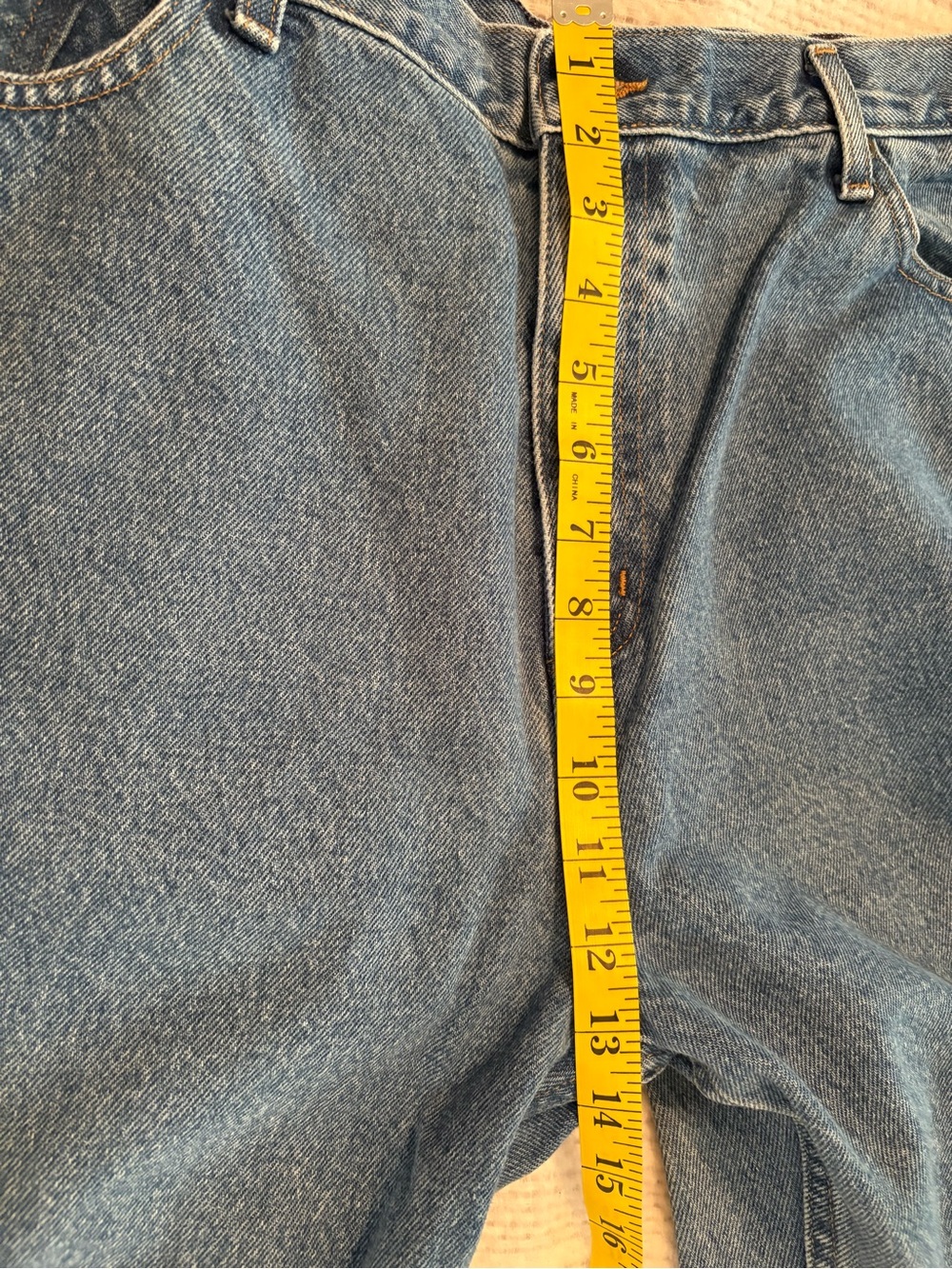 L.L.Bean Women’s Light Blue Original Fit Relaxed 18W Denim Jeans - Picture 7 of 7